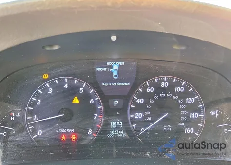 2007 Lexus Ls 460 from USA, damaged, VIN JTHBL46F575041061